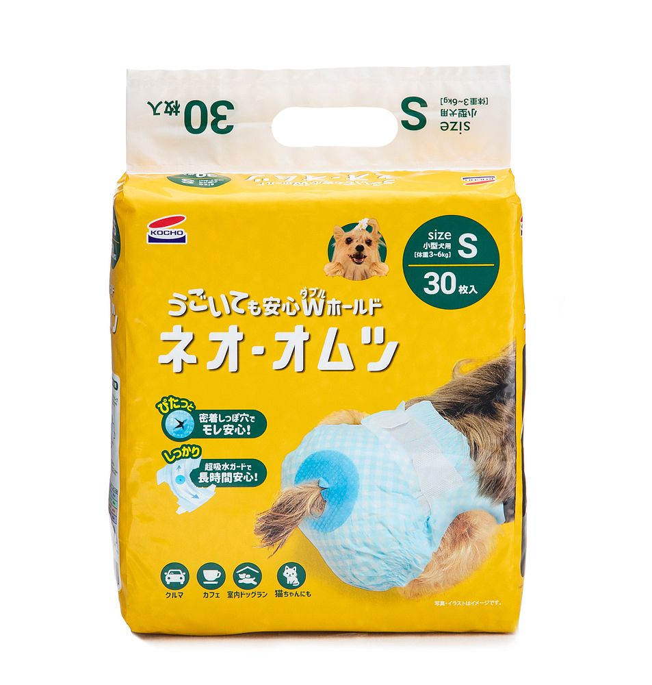 （まとめ買い）コーチョー ネオ/オムツ S 30枚 ペット用品 [x3]