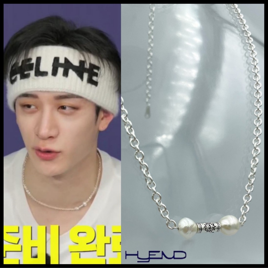 【HYEND】 pearl l.s necklace [STRAYKIDS バンチャン着用] STRAY KIDS バンチャン 着用 ネックレス SKZOO スキズ BANGCHAN着用