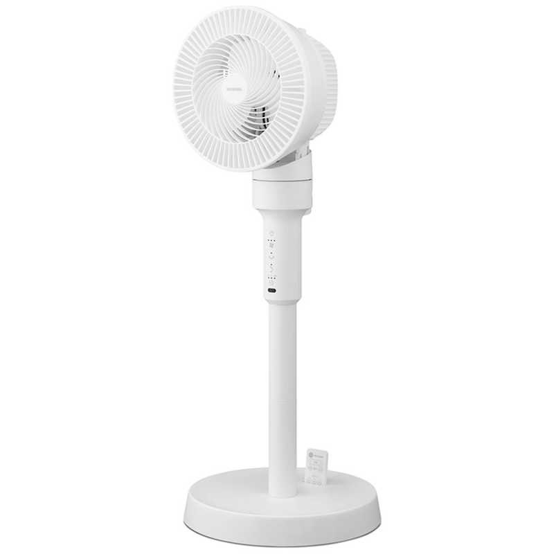 アイリスオーヤマ　IRIS OHYAMA　サーキュレーター扇風機 ACスタンドファン マイコン式 ［リモコン付き］　KSF-AC151TEC-W