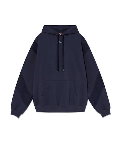さらに100円引き◆WOOALONG◆Claw wave slit over hoodie Qoo10] WOOALONG Claw wave slit over : レディース服