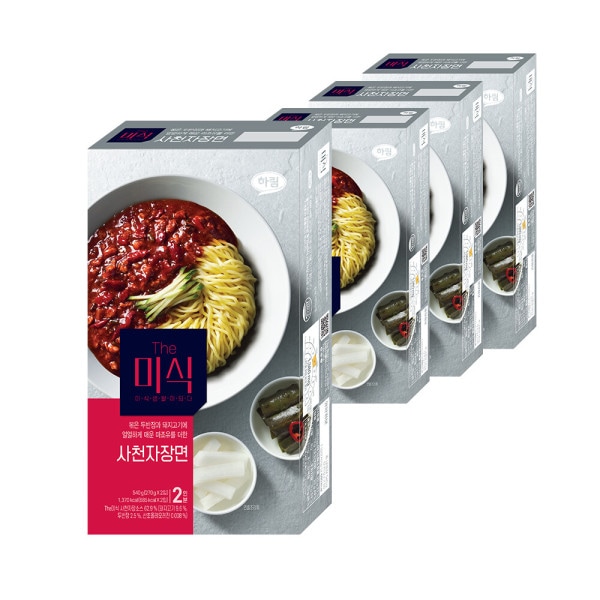 The美食 四川ジャジャン麺 540g 4個 (270g x 8入り)