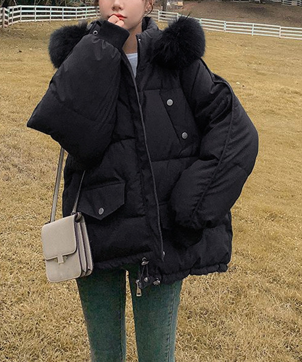 国内即納 ダウンコート フードエコダウンジャケット 6JIUZHAO-001 5,345円