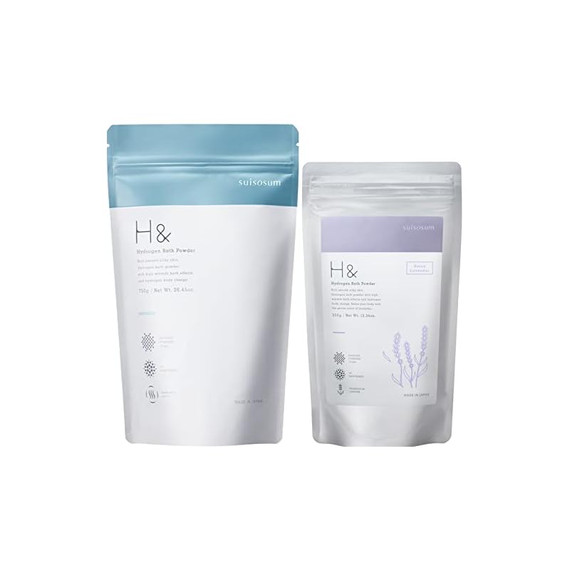 H& 入浴剤 無香料＆香り付き（セット） (無香料 x ラベンダー（セット）)