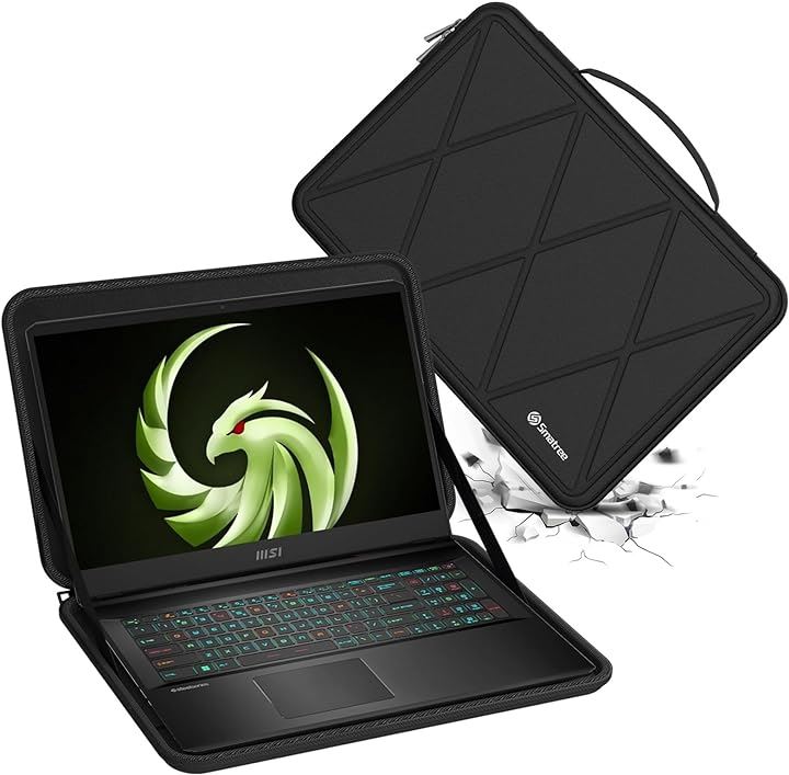 ハードEVA保護スリーブケース 17.3インチ MSI Alpha C7Vシリーズ17.3インチMSI Raider( Black, For MSI 17.3インチ（M129-1))