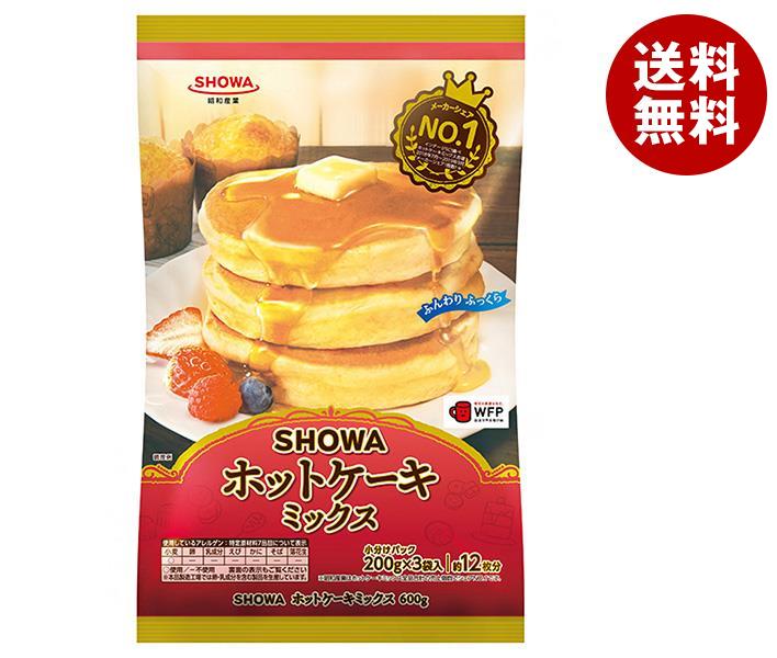 昭和産業 (SHOWA) ホットケーキミックス 600g(200g＊3袋)＊20袋入 6,369円