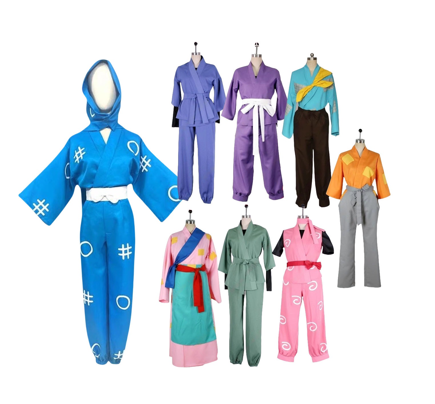 Monenjoy 落第忍者乱太郎 コスプレ衣装　一年生　二年生三四六年生忍者服　コスチューム　オーダーメイド服 忍たま乱太郎 6,948円