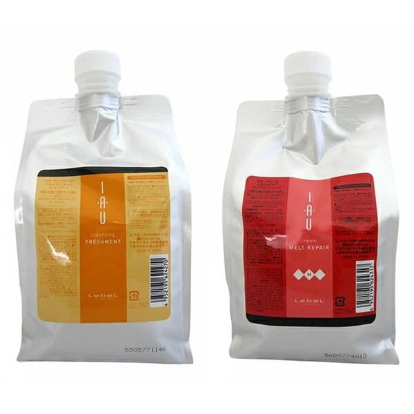 イオ クレンジング フレッシュメント 1000ml シャンプー 詰替え用 & クリーム メルトリペア トリートメント 1000ml 詰替え用 セット