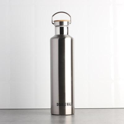 最新な Wood 750ml Bottle Assulation Thermal -Cold sten [韓国直送] Metal Vacuum Double マグカップ・ティーカップ