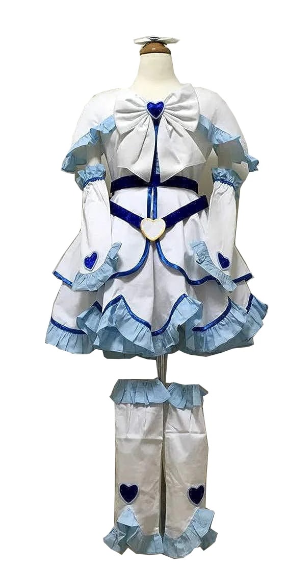 少量在庫 即納可能 ふたりはプリキュア MaxHeart キュアホワイト きゅあほわいと 雪城ほのか ゆきしろほのか コスプレ衣装 コスチューム ハロウィン 仮装