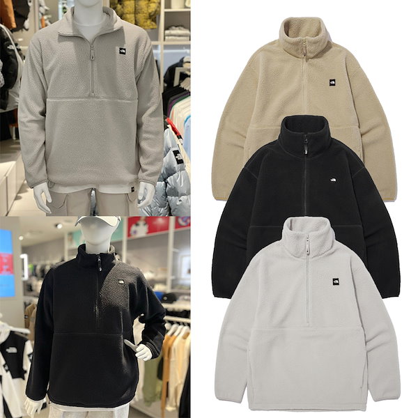 Qoo10] ザノースフェイス COMFY FLEECE ANORAK