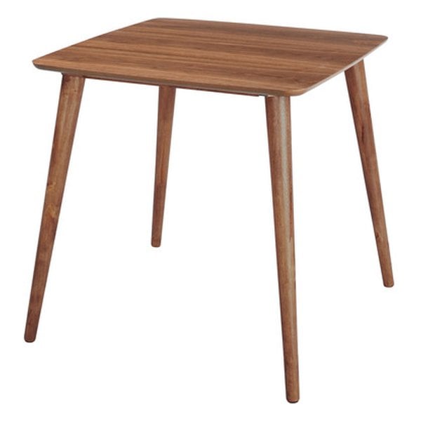 ダイニングテーブル ウォールナット 幅75×奥行き75×高さ70cm TAC-241WAL