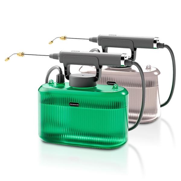 2個セット 噴霧器 電動 充電式 電動噴霧器 5L 肩掛け式 バッテリー式 USB充電 小型 軽量 静音 ワンタッチ 延長ノズル GADENSUPU