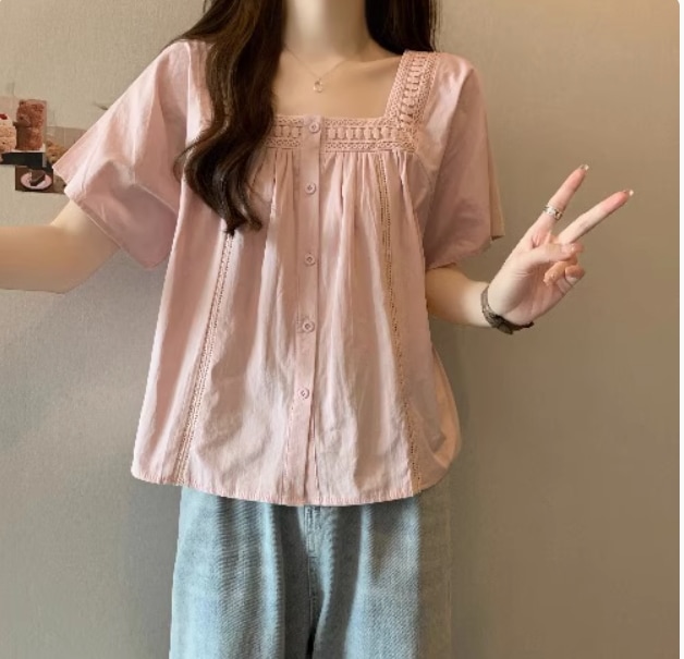 レディース トップス シャツ ブラウス インナー プリーツ かわいい 大人可愛い きれいめ シンプル カジュアル 上品 おしゃれ かっこいい レトロ アジアン エスニック エキゾチック こなれ感 ラフ