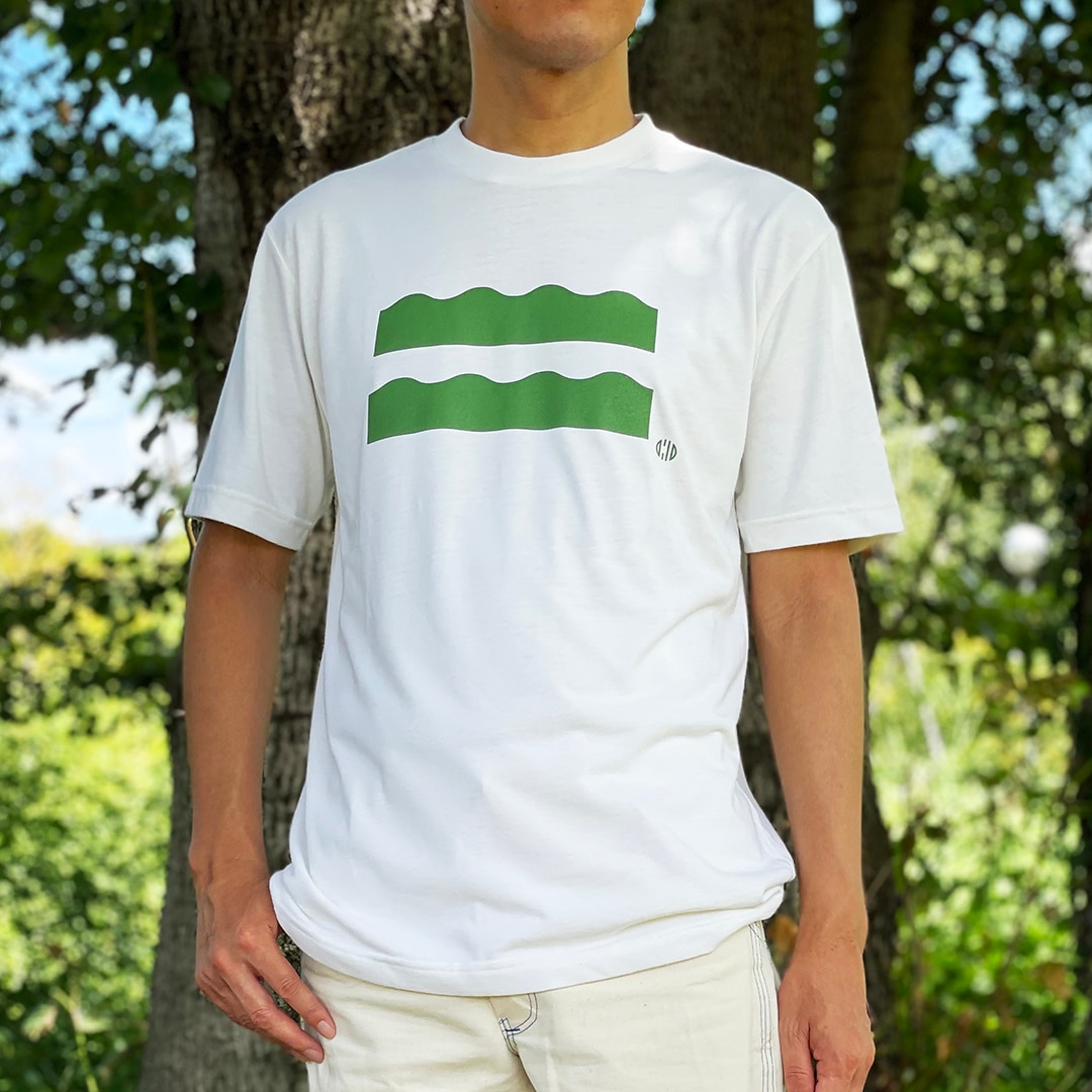 5+comeon C-K02-030-WH／日本製の難燃ヘビーウェイトTシャツ