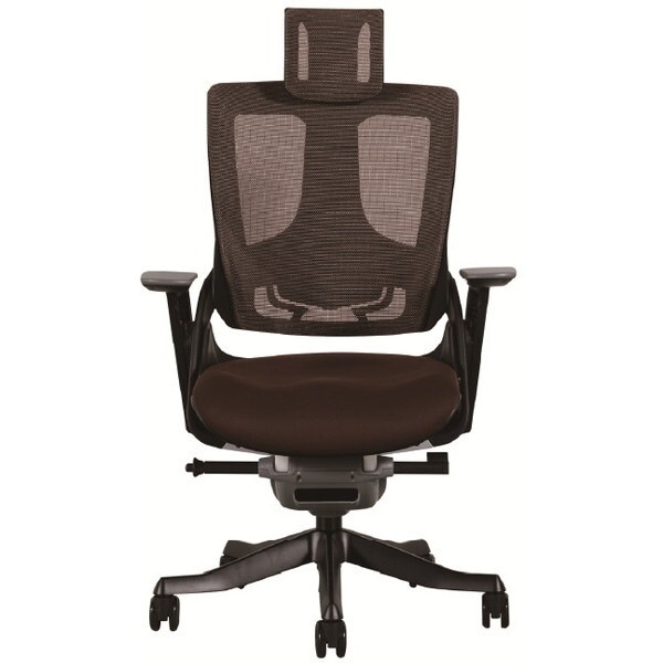 関家具 WAU HB BR 475489 ブラウン オフィスチェア メーカー直送