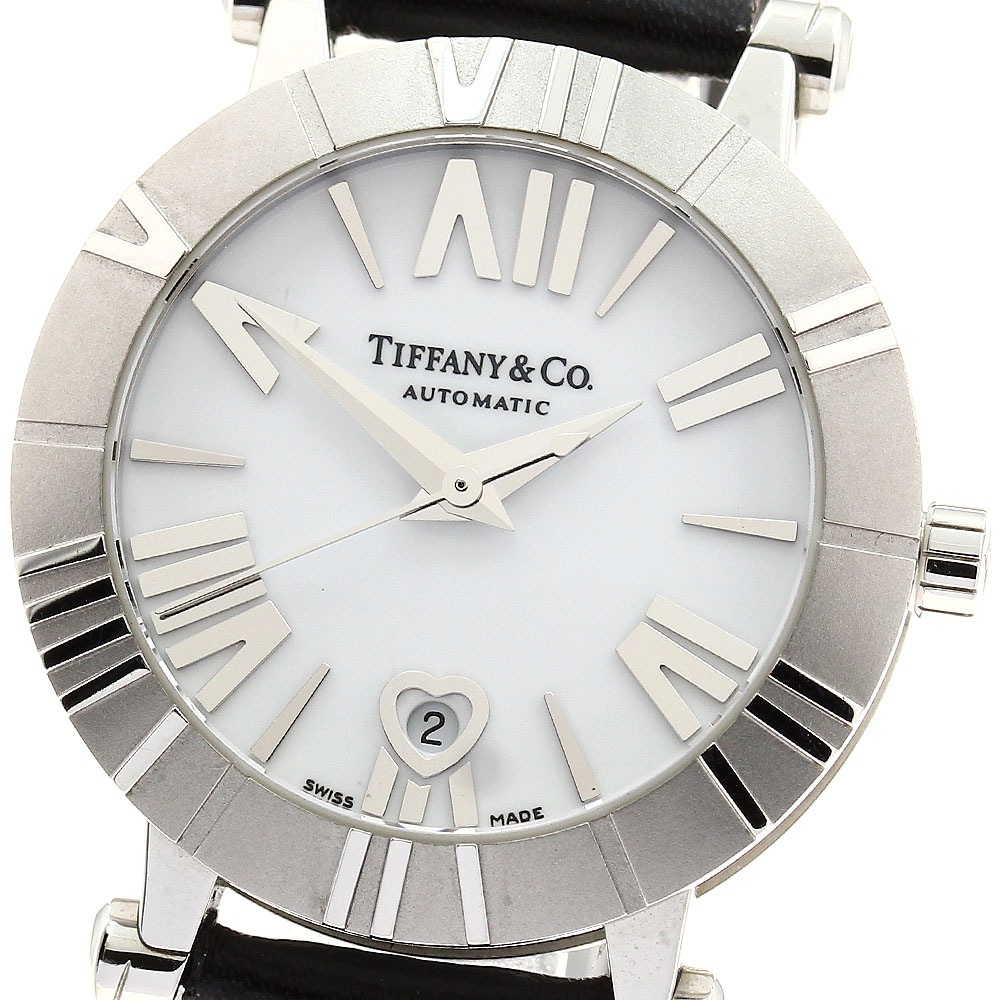 ティファニー TIFFANY&Co. Z1300.68.11A20A71A アトラス デイト 自動巻き レディース 保証書付き_900066【中古】