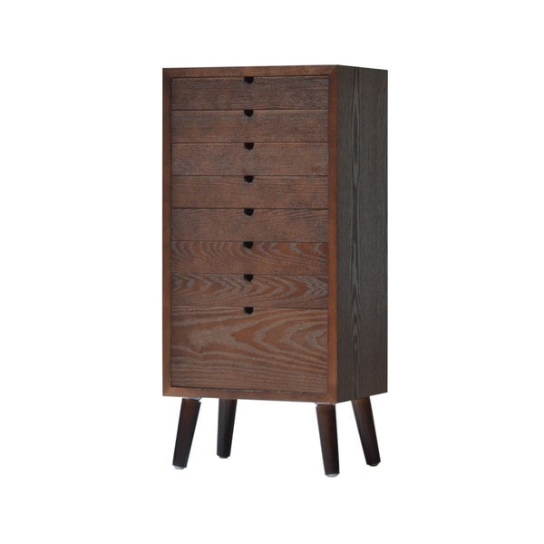 B.Bファニシング ONCH-0044DBR 多段チェスト 8段タイプ ダークブラウン メーカー直送
