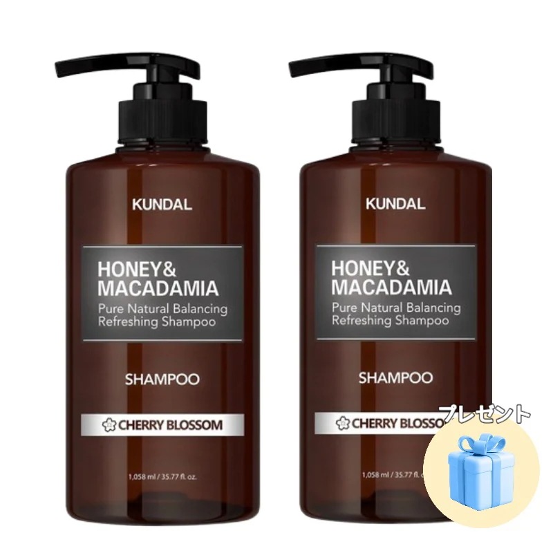 ハニーアンドマカデミア ネイチャーシャンプー1.058L x2個 (チェリーブロッサムの香り)