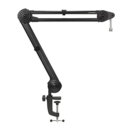 オーディオテクニカ AT8700J マイクブームアーム マイクアーム マイクスタンド コンデンサー マイク用 卓上 マイクスタンド 耐荷重2kg