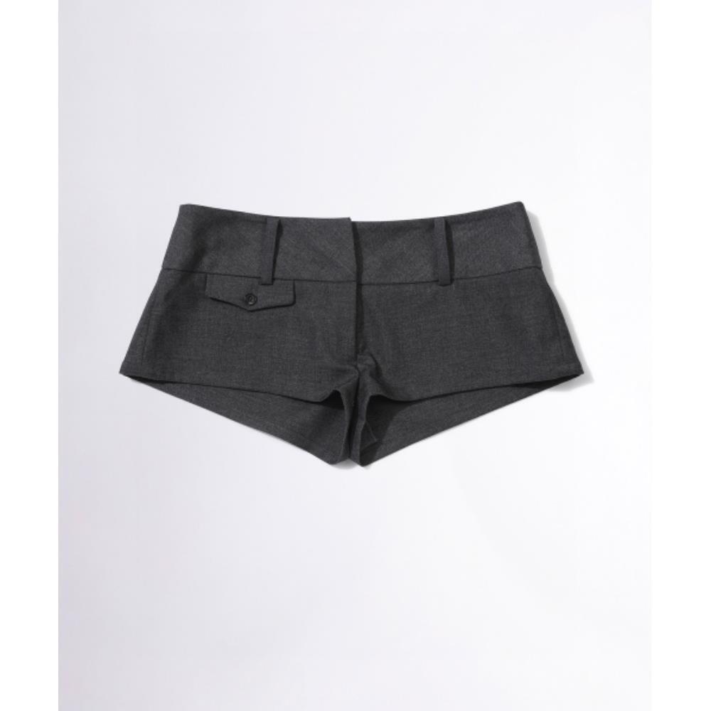 スカルプター Tailored Micro Shorts Gray SC24A412GY