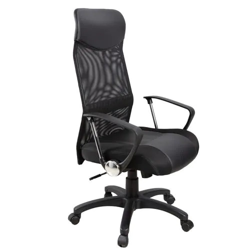 ヤマダオリジナル ［幅64］ワークチェア 「YWC610018BK」 ブラック 12,980円