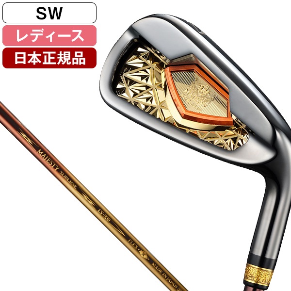 【日本正規品】 マジェスティ ゴルフ MAJESTY SUBLIME レディース アイアン単品 2023年モデル MJ SUBLIME TL930 カーボンシャフト A SW