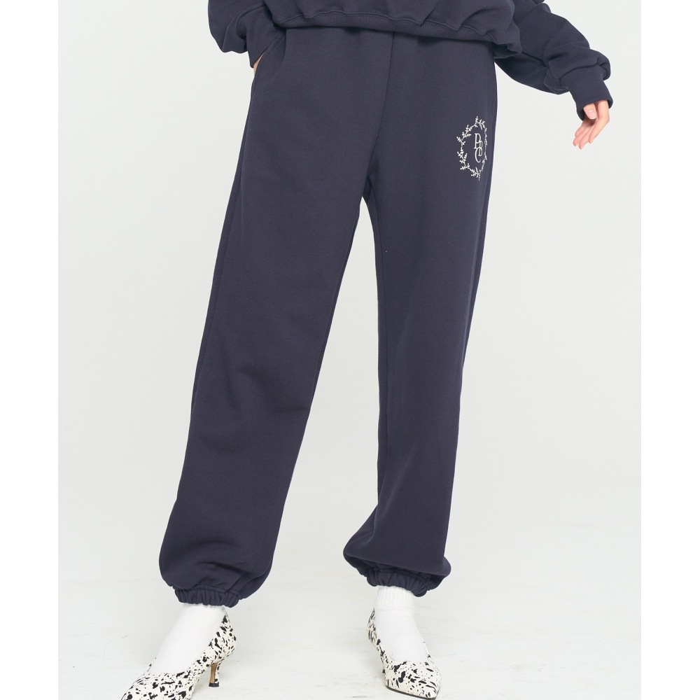 ペーパーボーイ 12/6 配送エバーグリーンスウェットパンツ-ネイビー