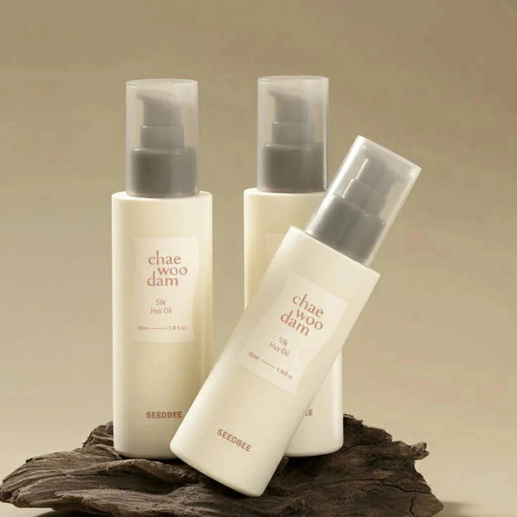 チャウダム シルク ヘアオイル 100ml ヘアケア 洗い流さない シルクヘアオイル 保湿 つや ハリ アウトバストリートメント 3本セット