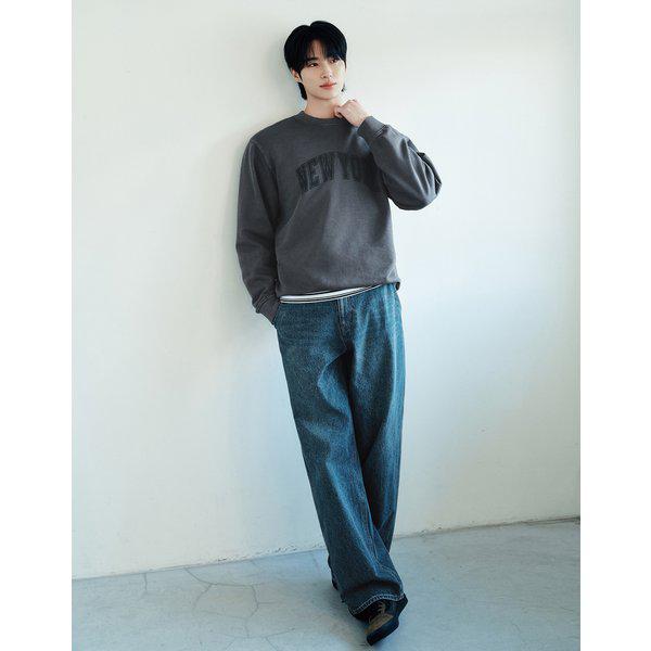 NEW [변우석] バレル ワイドフィット デニム 116542