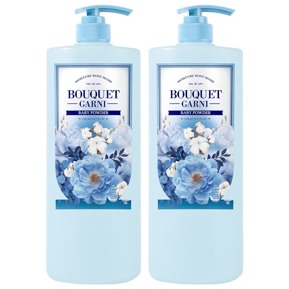 ブーケガルニーモイスチャーボディウォッシュベビーパウダー1500ml2個