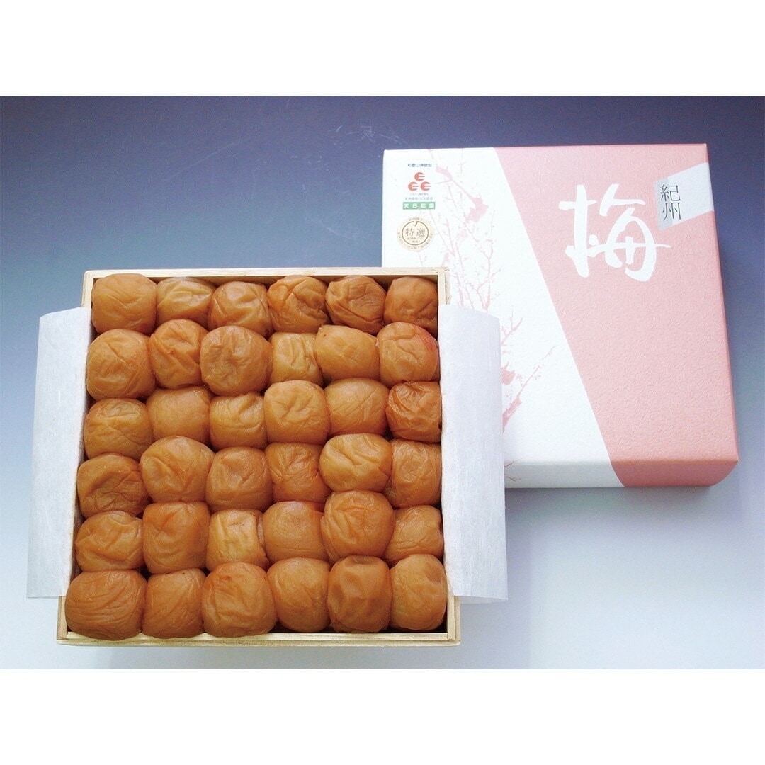 和歌山 紀州うす塩梅 はちみつ梅 桐箱入 700ｇ塩分8％ 【産直メーカー直送品】 5,573円