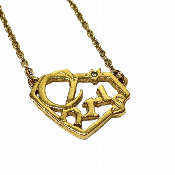 ディオール ロゴ ブランド小物 ネックレス レディース【中古】