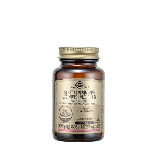 ソルガ ネイチャーバイト 総合ビタミン ウィズ ミネラル (30錠/1ヶ月分)