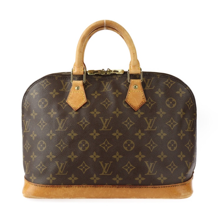 LOUIS VUITTON ルイ ヴィトン ハンドバッグ M53151 アルマ PM モノグラムキャンバス レザー ブラウン ゴールド金具 ビトン【本物保証】