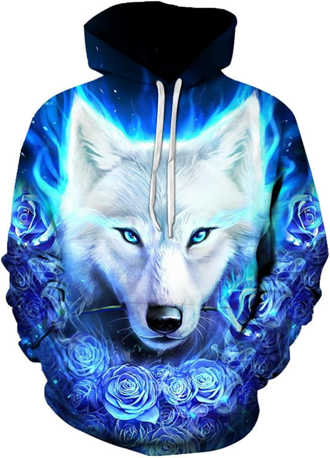 パーカー メンズ オオカミ柄 ライオン柄 秋冬 長袖 3Dプリント プルオーバー フードパーカー フード付き 大きいサイズ アニマル 柔らかい 快適 プルパーカー 個性的 スウェット 旅行 贈り物 上