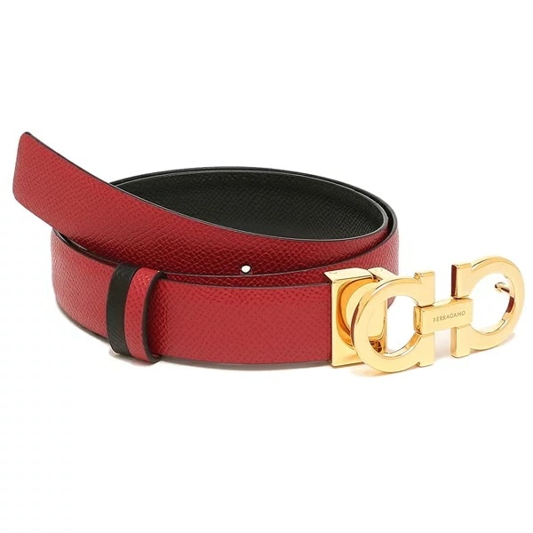 ベルト レッド レディース Salvatore Ferragamo 23A565 674556