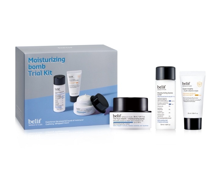 【韓国正規品】ザ·トゥルークリーム モイスチャライジングバームトライアルセット