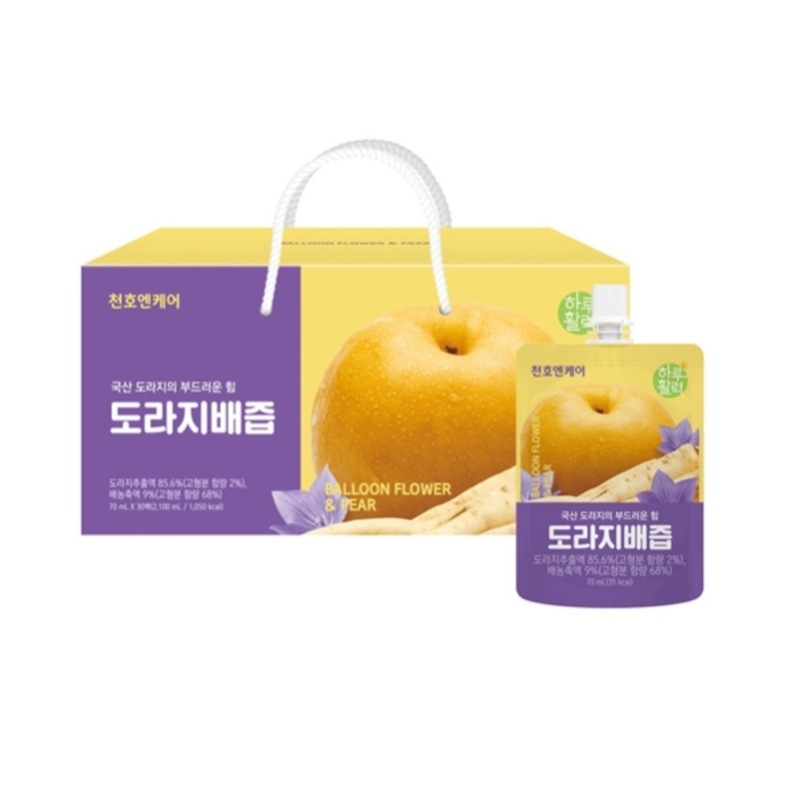 チョンホエンケア一日活力ドラ支配汁70ml30個