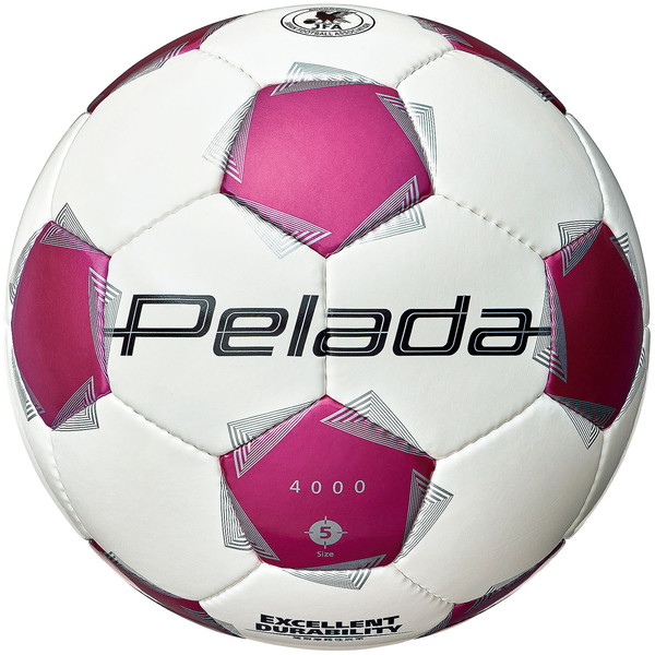 モルテン molten ペレーダ 4000 5 号白マゼンダ サッカー ボール5号 F5K4000WM