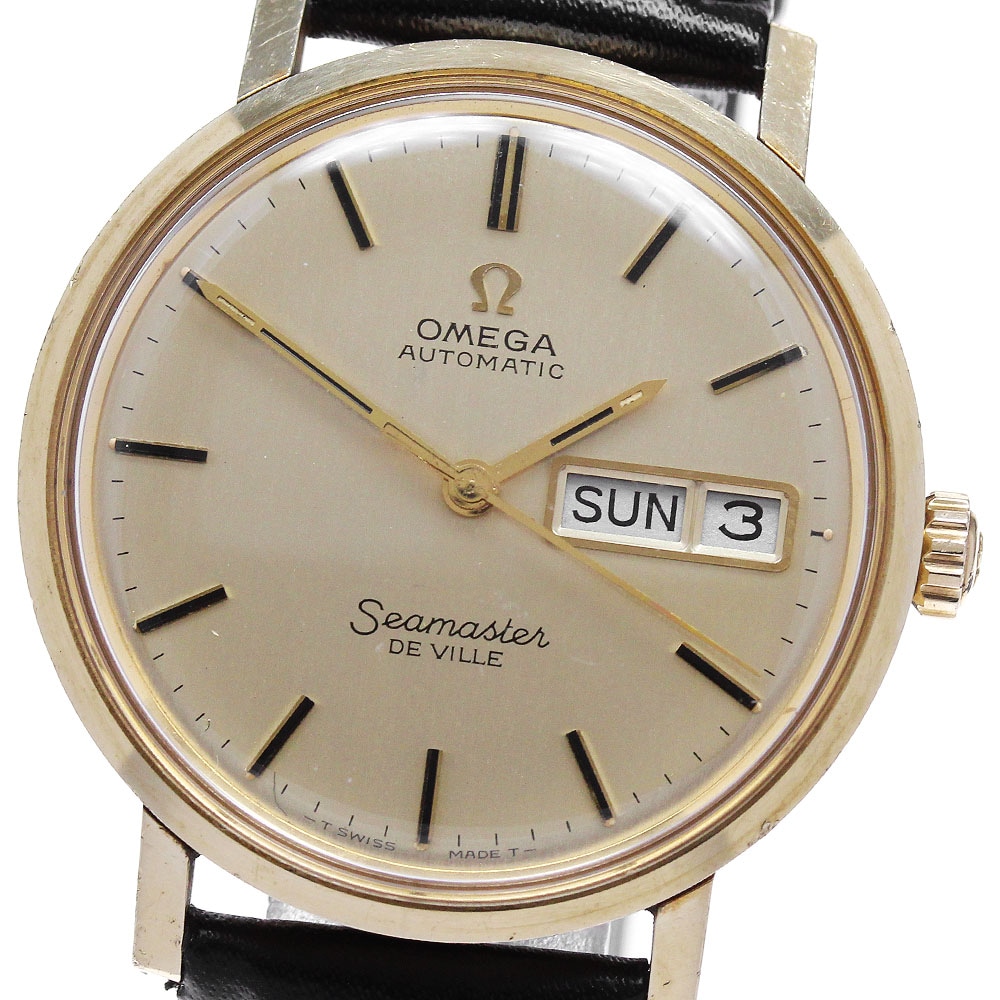 オメガ OMEGA 165.007 シーマスター デビル デイデイト 自動巻き メンズ _837971【中古】