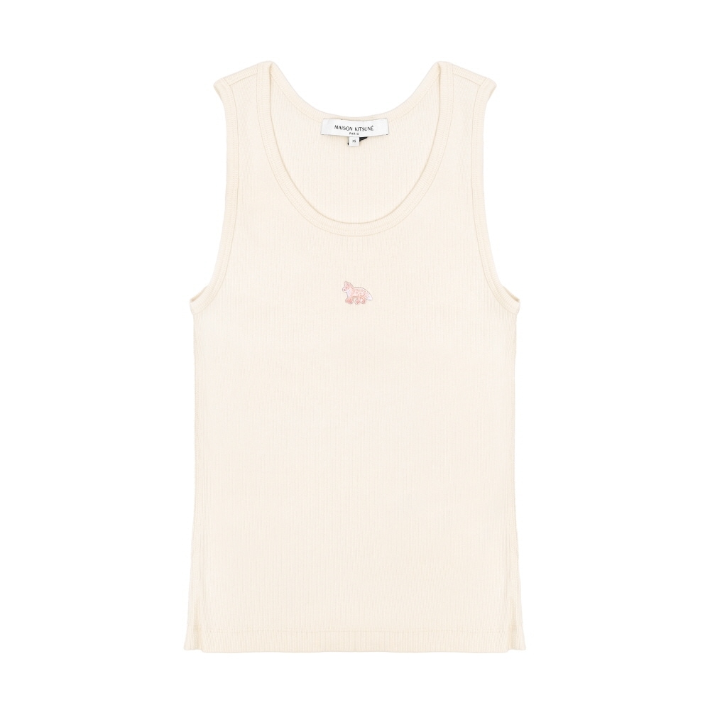 メゾンキツネ ベイビー フォックス パッチ タンクトップ 女性 スリーブレス MW00121KA0033 0306