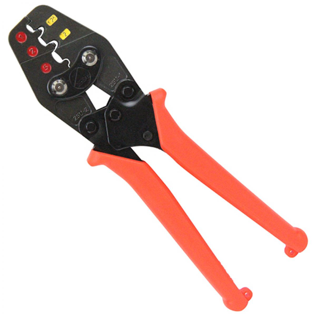 デンサン マルチ圧着工具 DC-M1A ケーブル端子圧着 圧着工具 電設工具 DENSAN ジェフコム