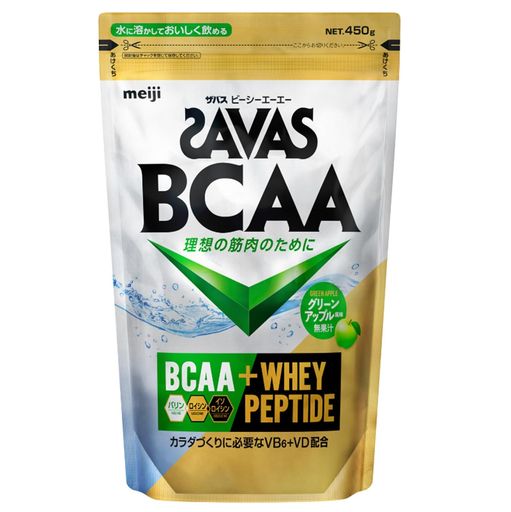 ザバス(SAVAS) BCAAパウダー グリーンアップル風味 450g 明治 5,201円