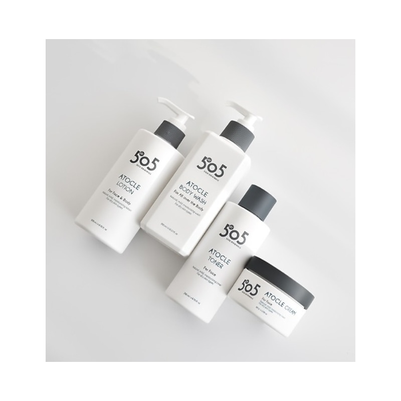 アトクルトータルケアソリューション(トナー/ローション/クリーム/ボディウォッシュ)シャワーボール贈呈