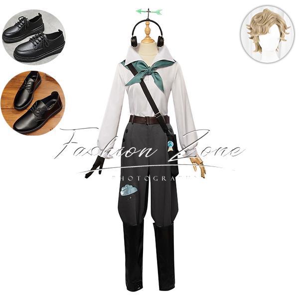 IdentityV 第五人格 風 気象学者 ウェンディ・フート コスプレ衣装 ウィッグ 靴 cosplay ハロウィン 演出服 変装