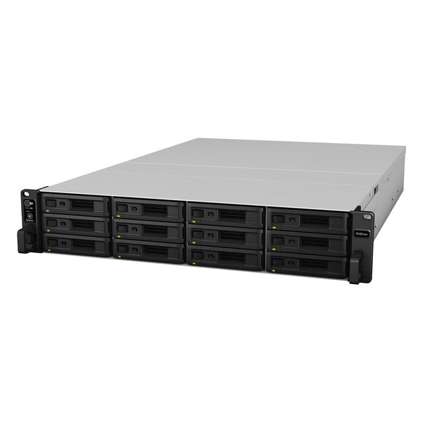 RS3621xs+ RackStation S series [8コアXeon D-1541搭載2UラックマウントNAS 12ベイ]