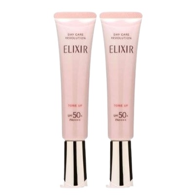 【２個セット/ネコポス発送】デーケアレボリューション トーンアップ SP+aa 日中用乳液 SPF50+ PA++++ 35g【メール便発送】 *