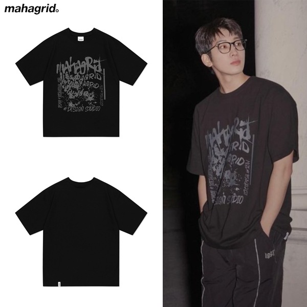 [公式正規品] SEVENTEEN WONWOO 着用 夏 半袖 Tシャツ レイヤード ベーシック シンプル PRINTING TEE T-SHIRTS