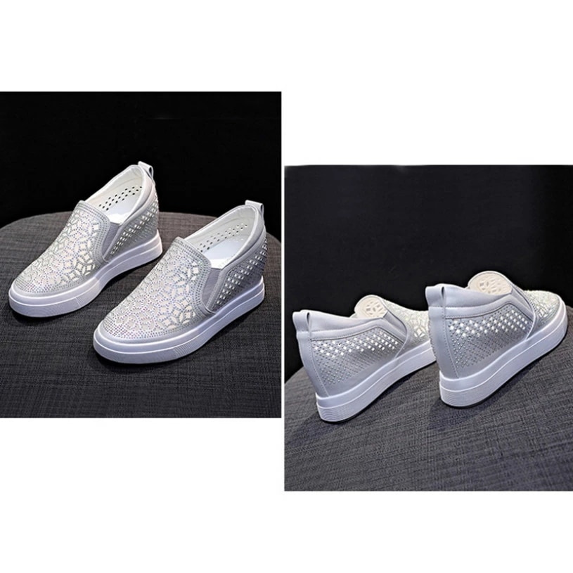 クーポン 歩きやすい スリッポン レディース ローファー 黒 美脚 厚底靴 厚底スニーカー ローカット ラウンドトゥ カジュアル スリッポン スニーカー 厚底 日常 通学 旅行 軽量 通気 滑り止め