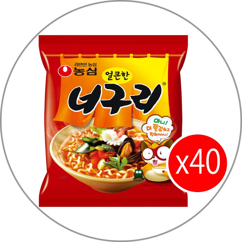農心 ノグリラーメン 120g（1BOX40個）